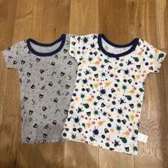 DOUBLE.B ダブルビー　シャツ肌着2枚セット 110cm