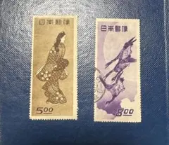 銭単位切手趣味週間「 月に雁 」 - メルカリ