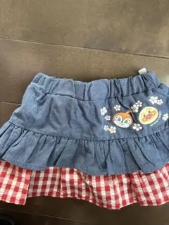 アンパンマンスカートと肌着セット 80センチ