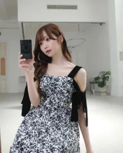 ロゼミューズ 2way shoulder ribbon cami o/p - メルカリ