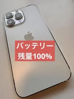 【超美品】iPhone 13Pro 128GB シルバー SIMフリー残100%