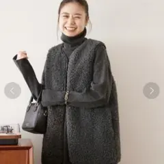 JOURNAL STANDARD relume カーリーフェイクファーベスト