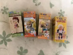 ワンピース　ワールドコレクタブルフィギュア　しのぶ　ガープ　ひばり　S-ホークのサムネイル