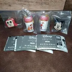 ガチャ ディズニー バッグコレクション ３種 ４個セット