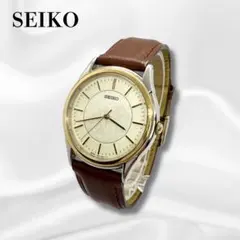 希少 SEIKO×コカコーラ メンズ 腕時計 ゴールド シルバー セイコー稼働品のサムネイル
