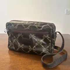 LONGCHAMP レザーショルダーバッグ