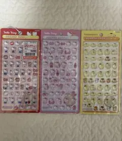 ボンボンドロップシール サンリオ ミニ キティ ポムポムプリン