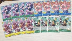 ワンピースカード　プロモ　ナミ　ゾロ　4枚セット　交流会　ロビン　ボニー