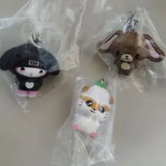 サンリオ めじるしアクセサリー 2 コロコロクリリン　くろうさ　マイメロディ