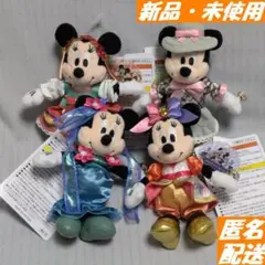 ディズニーストア ミニー デイジー さくらんぼ ぬいぐるみ キー