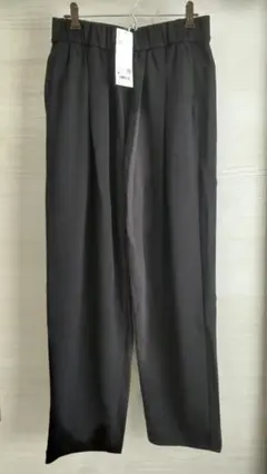 新品 ユニクロ ユー UNIQLO U スウェット ギャザー ワイド パンツ M