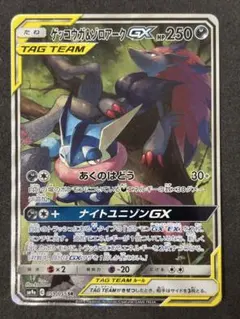 ゲッコウガ＆ゾロアークGX SR SM9a ナイトユニゾン 059/055