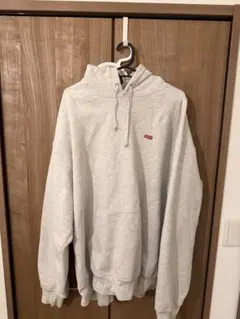 Supreme Small Box Logo フーディー グレーのサムネイル