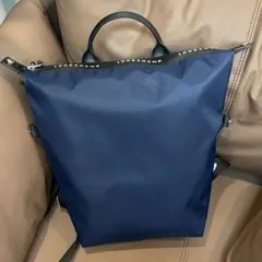 ロンシャン LE PLIAGE ENERGY ネイビー リュックサック