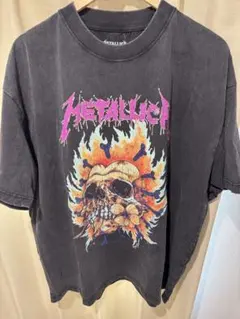 METALLICA スカル グラフィック Tシャツ XL