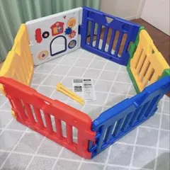 美品✨ 日本育児 ベビーサークル ミュージカルキッズランド DX 6枚