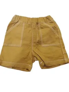 マスタード ポケット付きパンツ サイズ80