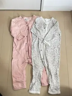 美品◎H＆M ロンパース・カバーオール 2点セット