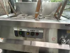 中古業務用マルゼン 電気卓上型麺茹で器6バスケットのサムネイル