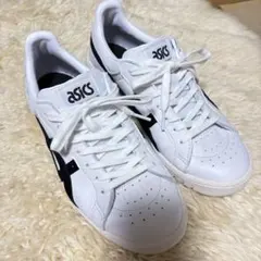 asics GEL-PTG 26.0cm 흑백 가죽 운동화 미사용