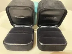 【美品】空箱＆リングケース 2個セット ティファニー 保管用ケース