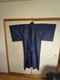 メンズ着物　大島紬　羽織り付き