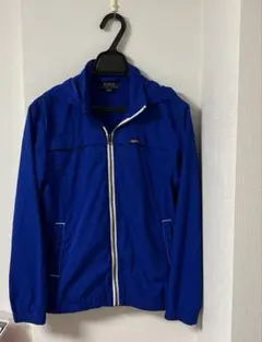 ポロラルフローレン　ジップアップパーカー　ブルー