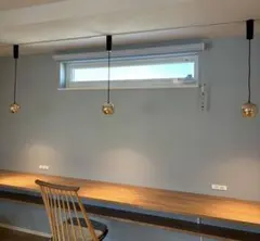 3個セット　ダクトレール用　ODELIC Glanz ペンダントライト ゴールド