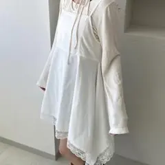 【apres jour clair】レースデザインキャミチュニック