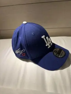 日本未発売 MLB 大谷翔平 サイン キャップ 刺繍 ドジャース ニューエラ