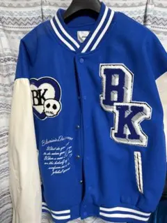 BK スカル刺繍 スタジャン