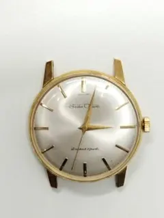 SEIKO CROWN 腕時計 GOLD 金 フェイス