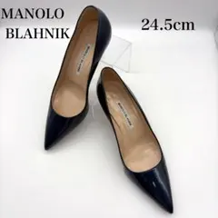 美品✨MANOLO BLAHNIK マノロブラニク パンプス 37.5 エナメルのサムネイル