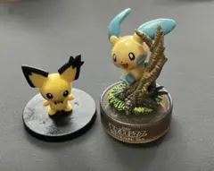 ポケモン　ミニフィギュア　マイナン　ピチュー