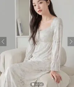 tu-hacci ラクシアスリープ ナイトブラワンピース 長袖