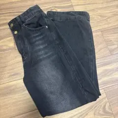 ☆新品☆ Shein ウィメンズ ポケット付き リラックス ワイドレッグジーンズ
