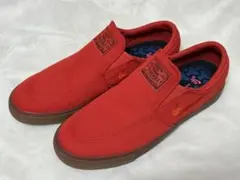 NIKE スニーカー ステファン ジャノスキー スリッポン 赤 24.5cm