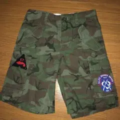 ♡ ラルフローレン　ワッペン付き！　迷彩柄　ハーフパンツ　４歳用