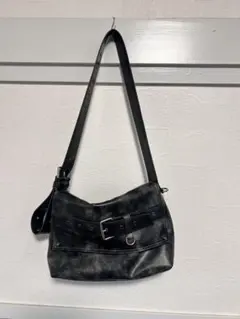 Loose/ルース　ベルトデザイン 合皮ショルダーバッグ