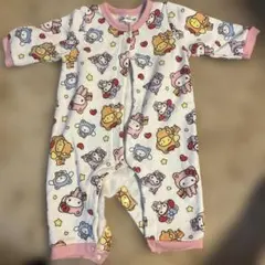 サンリオ　ロンパース・カバーオール　裏起毛　70 西松屋