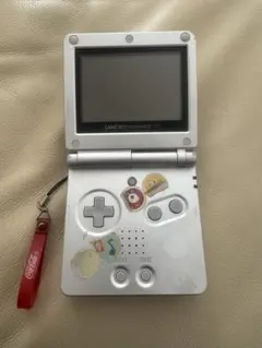 ゲームボーイアドバンスSP シルバー ⚠️シール貼