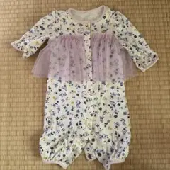 ケイト・スペード花柄ロンパース 50-70cm