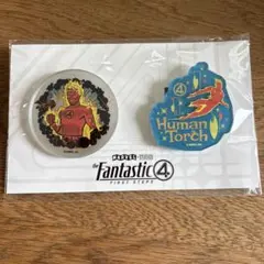 【新品】ファンタスティックフォー Happy くじ　アクリルバッジ　Marvelのサムネイル