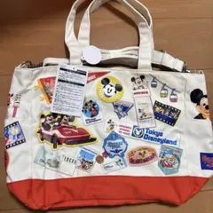 【新品未使用】ファンダフルディズニー限定　40周年トートバッグ