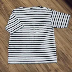 JOURNAL STANDARD 白黒ストライプ Tシャツ L