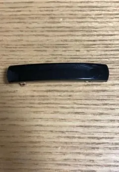 フランス製　バレッタ　ブラック(ツヤあり) ヴィンテージ