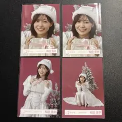 櫻坂46 生写真 松田里奈 2025年 サンタ衣装 セミコンプ