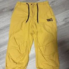 NINETY NINETY パンツ イエロー