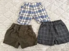 半ズボン3点セット 90cm