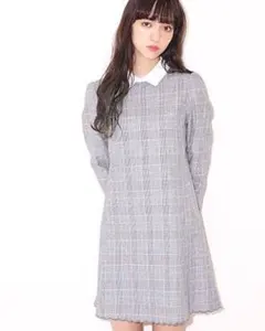 【お値下げ】【ナイスクラップ】チェック柄ワンピース